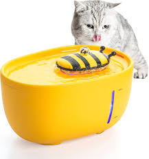 Kattvattenfontän 2L med Pump