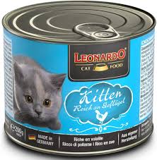 Leonardo Våtfoder för Kattungar - Spannmålsfri 6 x 200 g