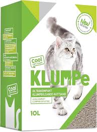 KLUMPE - Ultra Kompakt Kattströ - Klumpbildande - Doftfritt - Hög Absorption - 10 kg