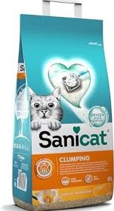 Sanicat – Klumpande Kattsand med Vanilj och Tangerin