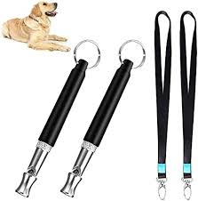 Moocuca Justerbar Hundvisselpipa - 2-pack för Träning