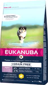 Eukanuba Spannmålsfri Valpmat för Stora Raser med Kyckling