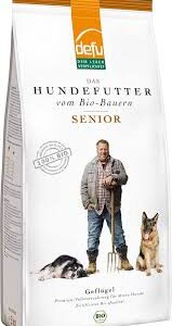Defu Hund Senior Fjäderfä - Ekologiskt Torrfoder för Hundar